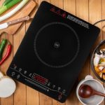 블랙 색상의 타이머 및 램프가 장착된 1구 인덕션 추천