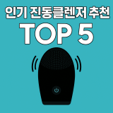 인기 진동클렌저 추천 TOP 5 모공 확실한 청소