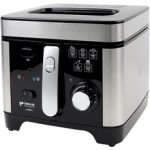 안전 뚜껑이 탑재된 미니 튀김기