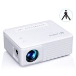 올 화이트 미니 빔프로젝터